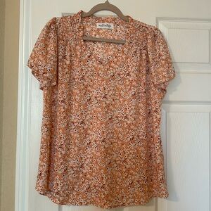Floral Mod Boutique top